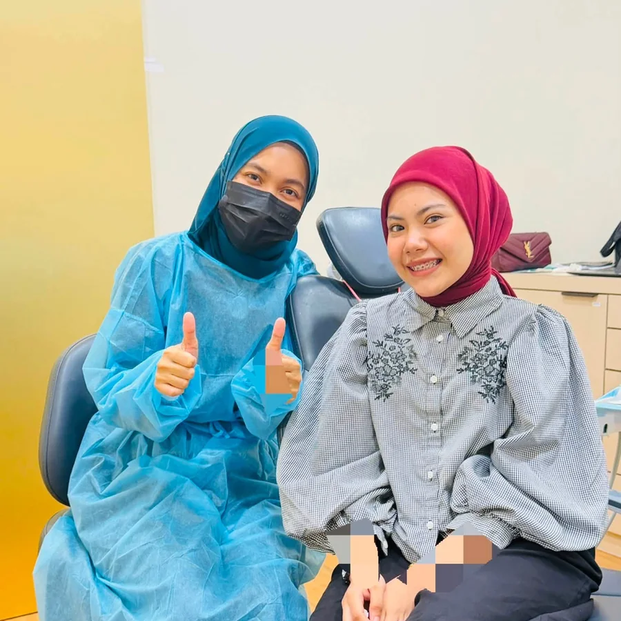 Pesakit klinik bersama Dr Syahirah