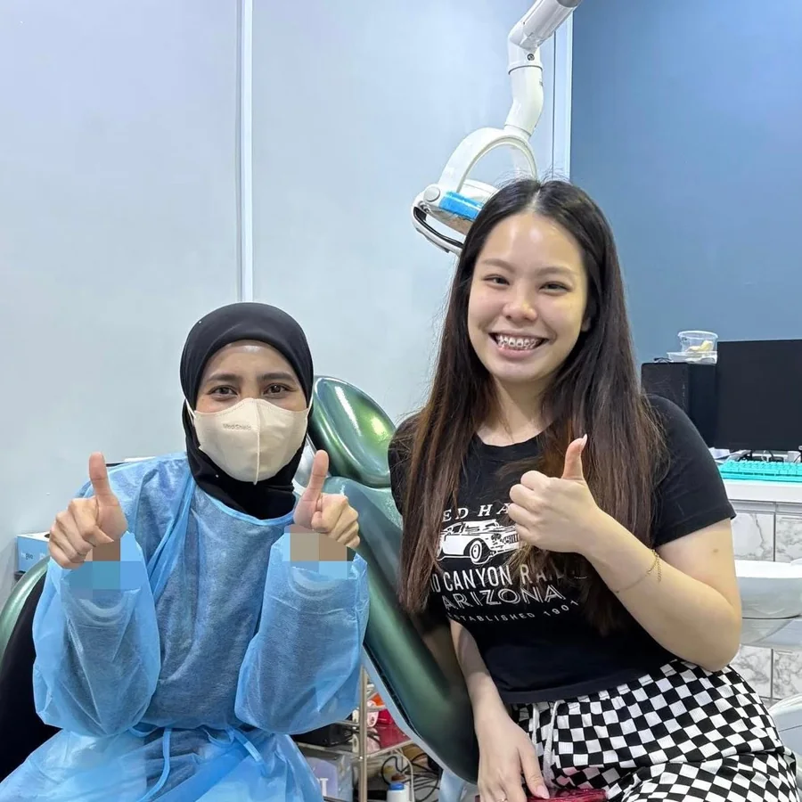 Pesakit klinik bersama Dr Syahirah